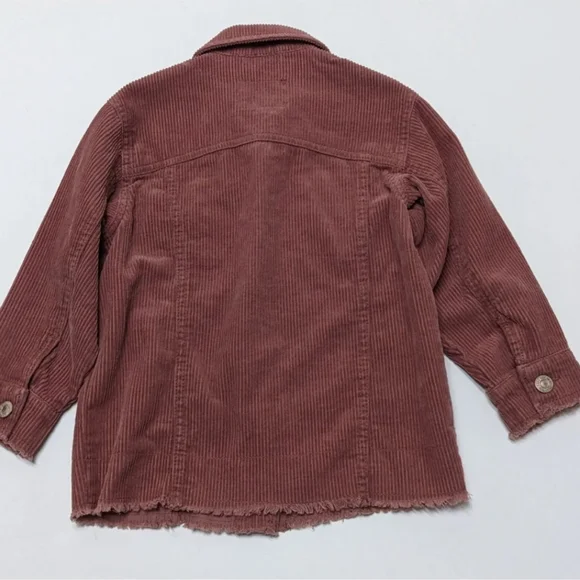 ZARA KIDS Dusty Pink Corduroy Jacket Size 5